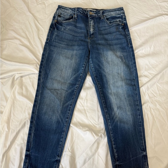 KanCan Denim - KanCan Dark Blue Straight Leg Jeans